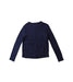 A Navy Crewneck Sweatshirts from Tommy Hilfiger in size 4T for girl. (Back View)