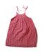 A Pink Sleeveless Dresses from Sunchild in size 6T for girl. (Back View)