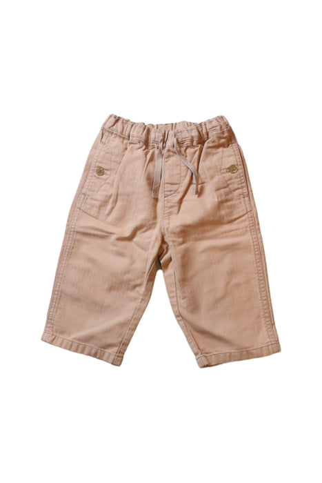 A Beige Casual Pants from Bonpoint in size 6-12M for boy. (Front View)