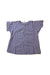 A Blue Short Sleeve Tops from Bonton in size 3T for girl. (Front View)