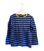 A Blue Long Sleeve Tops from Joules in size 7Y for boy. (Front View)