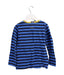 A Blue Long Sleeve Tops from Joules in size 7Y for boy. (Back View)