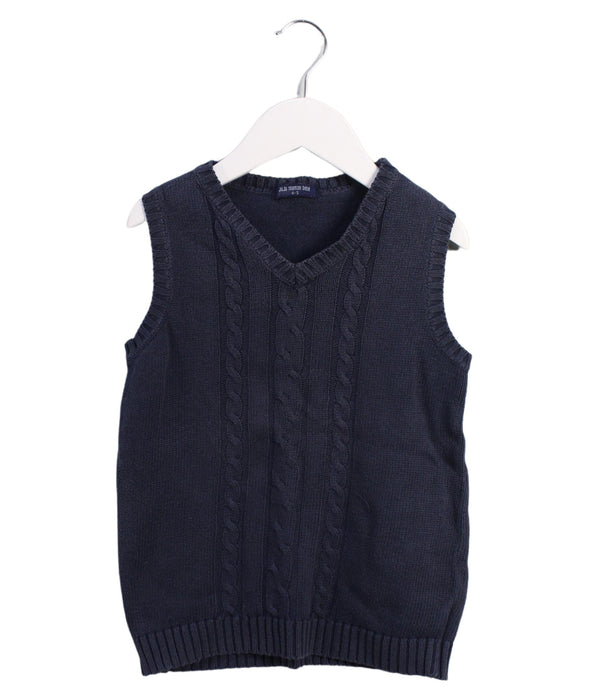 A Black Outerwear Vests from Jojo Maman Bébé in size 4T for boy. (Front View)