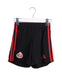 A Black Shorts from Adidas in size 4T for girl. (Front View)