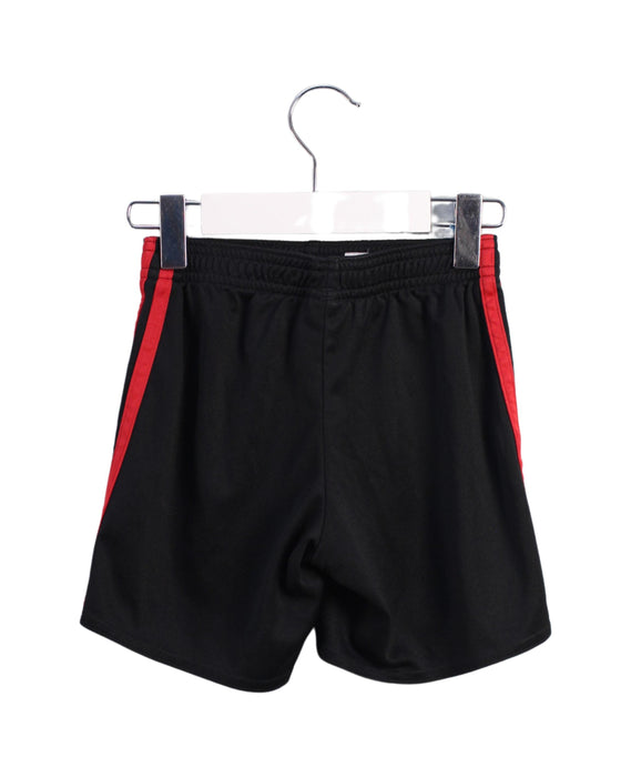 A Black Shorts from Adidas in size 4T for girl. (Back View)