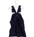 A Blue Overall Dresses from Joules in size 6-12M for girl. (Back View)