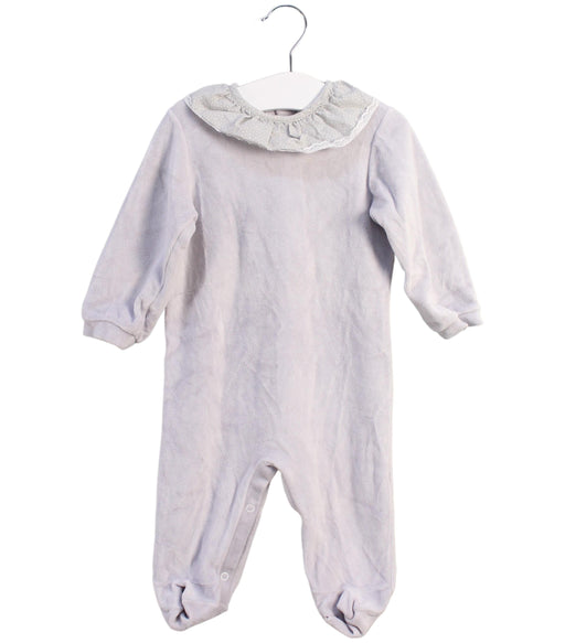 A Grey Long Sleeve Jumpsuits from Beatrice & Bee in size 6-12M for girl. (Front View)