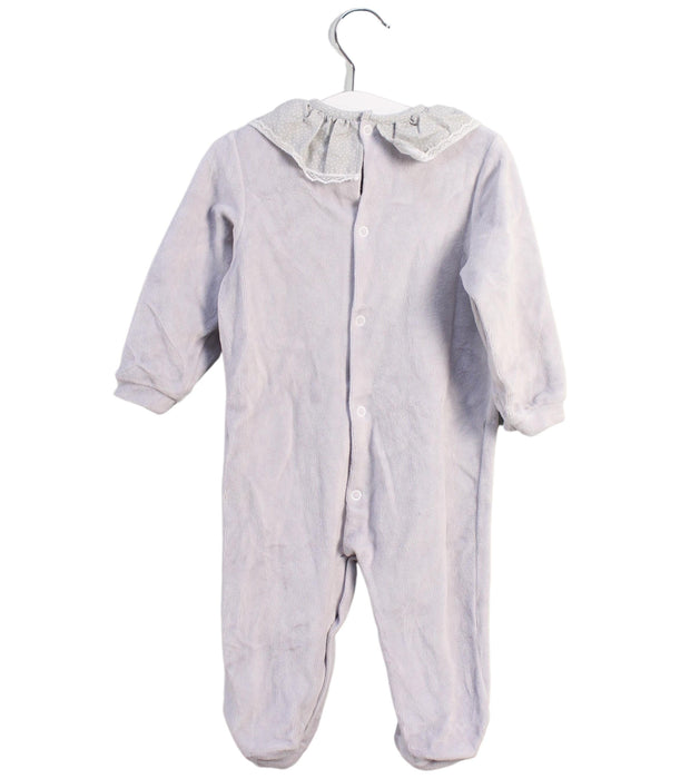 A Grey Long Sleeve Jumpsuits from Beatrice & Bee in size 6-12M for girl. (Back View)