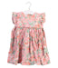 A Pink Sleeveless Dresses from Benedita in size 6-12M for girl. (Front View)