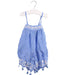 A Blue Sleeveless Rompers from Melissa Odabash in size 2T for girl. (Front View)