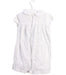 A White Short Sleeve Dresses from Smock London in size 4T for girl. (Front View)