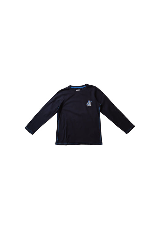 A Navy Long Sleeve Tops from Armani in size 6T for boy. (Front View)