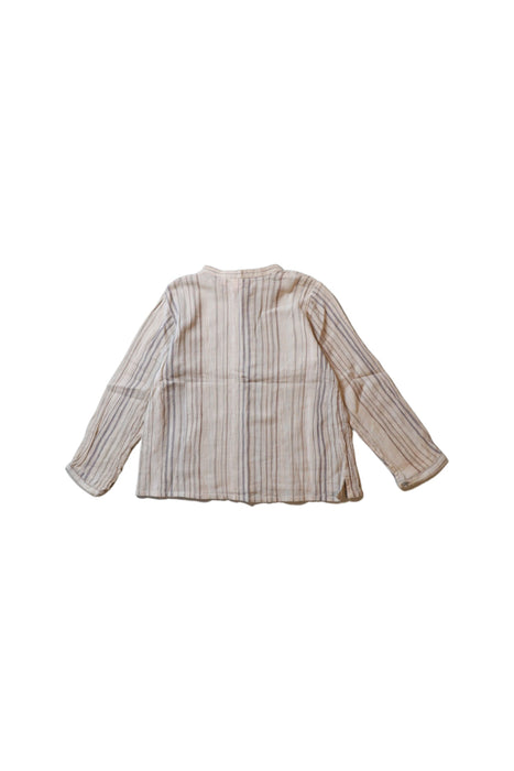 A Ivory Long Sleeve Tops from Bonpoint in size 2T for boy. (Back View)