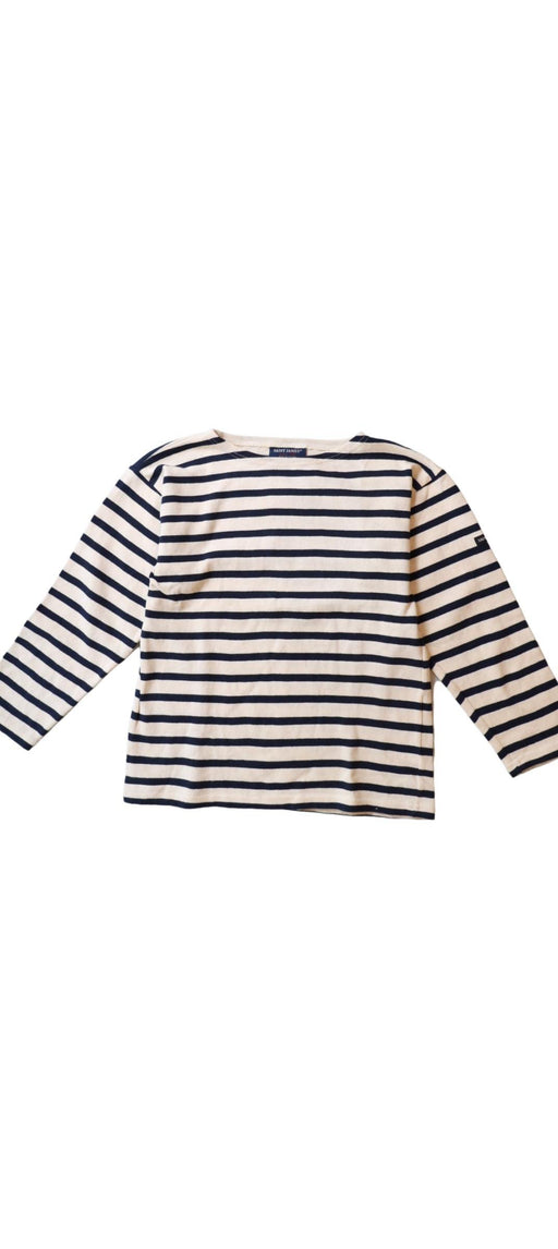 A Blue Long Sleeve Tops from Saint James in size 8Y for boy. (Front View)