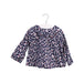 A Blue Long Sleeve Tops from Jacadi in size 12-18M for girl. (Front View)