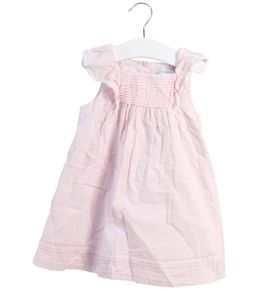 A Pink Sleeveless Dresses from Patachou in size 2T for girl. (Front View)