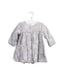 A Grey Long Sleeve Dresses from Absorba in size 6-12M for girl. (Front View)