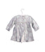 A Grey Long Sleeve Dresses from Absorba in size 6-12M for girl. (Back View)