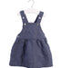 A Blue Overall Dresses from La Coqueta in size 2T for girl. (Front View)