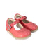 A Pink Flats from Clarks in size 12-18M for girl. (Front View)