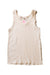 A Ivory Sleeveless Tops from Petit Bateau in size 6T for girl. (Front View)