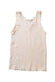 A Ivory Sleeveless Tops from Petit Bateau in size 6T for girl. (Back View)