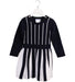 A Black Long Sleeve Dresses from Jacadi in size 4T for girl. (Front View)