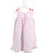 A Pink Sleeveless Dresses from Jacadi in size 4T for girl. (Back View)