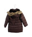 A Brown Puffer/Quilted Coats & Outerwear from Jacadi in size 5T for girl. (Back View)