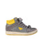 A Grey Sneakers from Armani in size 7Y for boy. (Back View)