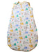 A White Sleepsacs from Mothercare in size 0-3M for neutral. (Front View)