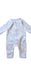 A Blue Long Sleeve Jumpsuits from Jacadi in size 0-3M for neutral. (Front View)