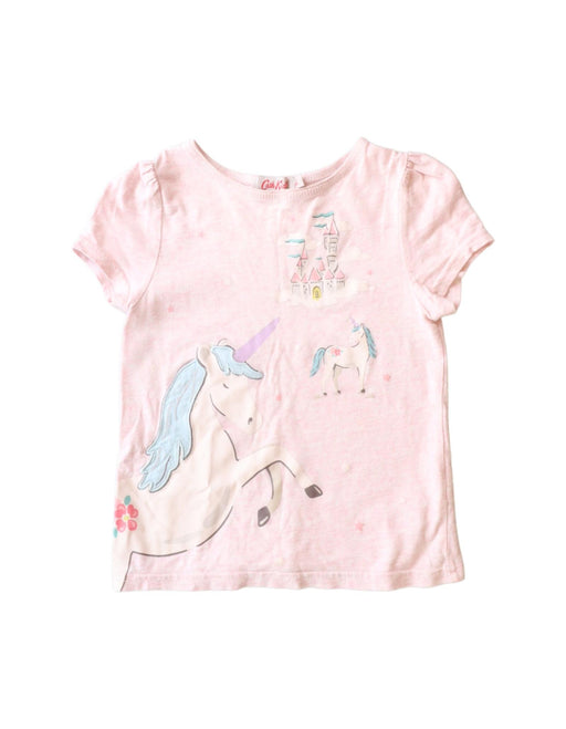 A Pink Short Sleeve T Shirts from Cath Kidston in size 2T for girl. (Front View)