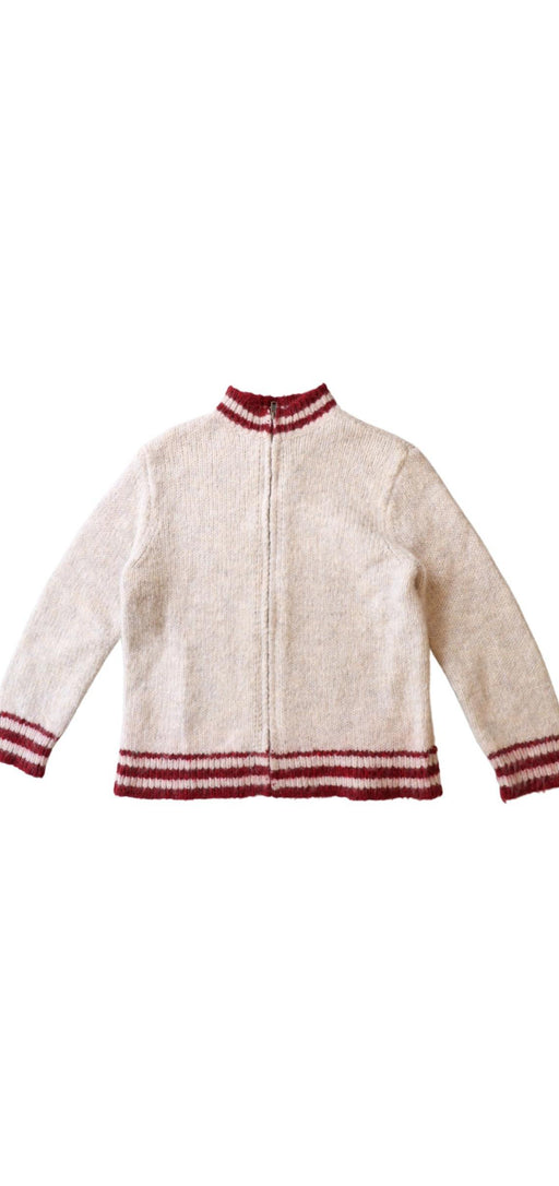 A Beige Lightweight Jackets from Bonton in size 6T for boy. (Front View)