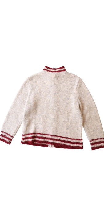 A Beige Lightweight Jackets from Bonton in size 6T for boy. (Back View)