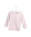 A White Long Sleeve Tops from Jamie Kay in size 6-12M for girl. (Front View)