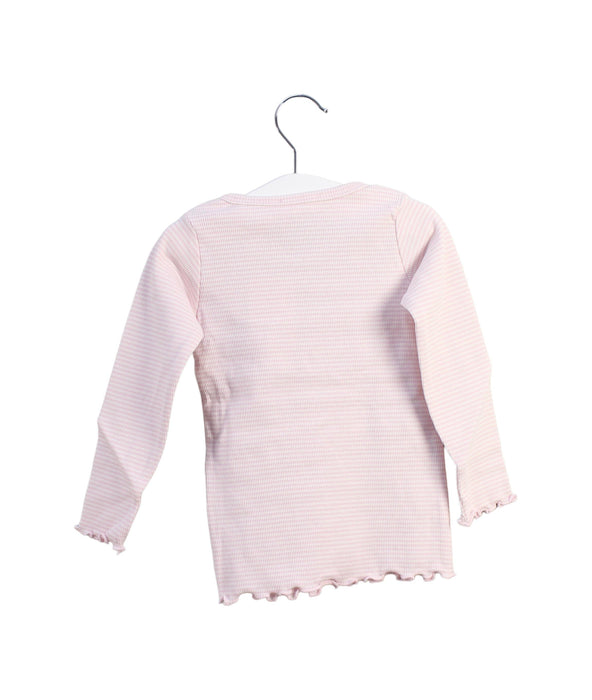 A White Long Sleeve Tops from Jamie Kay in size 6-12M for girl. (Back View)