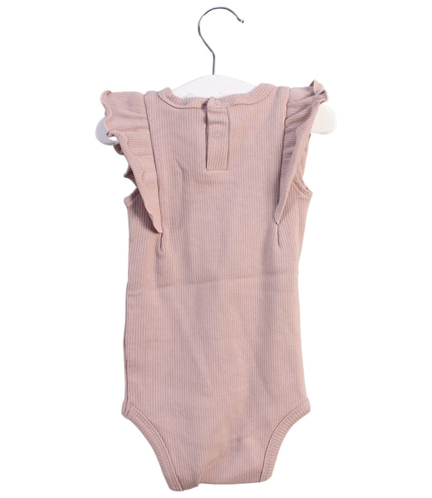 A Pink Sleeveless Bodysuits from Jamie Kay in size 6-12M for girl. (Back View)