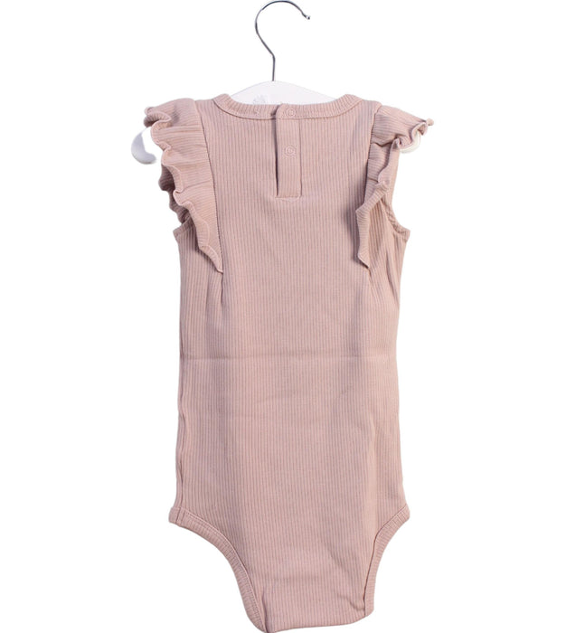 A Pink Sleeveless Bodysuits from Jamie Kay in size 6-12M for girl. (Back View)