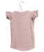 A Pink Short Sleeve Tops from Jamie Kay in size 6-12M for girl. (Back View)