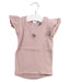 A Pink Short Sleeve Tops from Jamie Kay in size 6-12M for girl. (Front View)