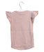 A Pink Short Sleeve Tops from Jamie Kay in size 6-12M for girl. (Back View)