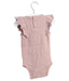 A Pink Sleeveless Bodysuits from Jamie Kay in size 3-6M for girl. (Back View)