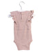 A Pink Sleeveless Bodysuits from Jamie Kay in size 0-3M for girl. (Back View)