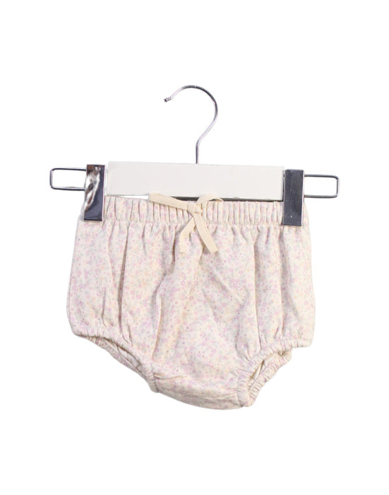 A White Bloomers from Jamie Kay in size 0-3M for girl. (Front View)