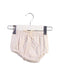 A White Bloomers from Jamie Kay in size 0-3M for girl. (Front View)