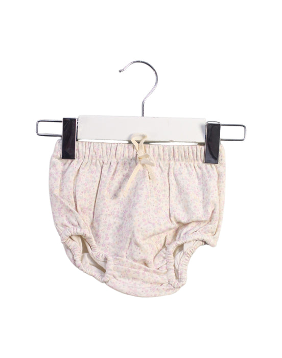 A White Bloomers from Jamie Kay in size 0-3M for girl. (Front View)