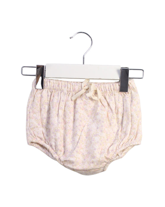 A White Bloomers from Jamie Kay in size 6-12M for girl. (Front View)