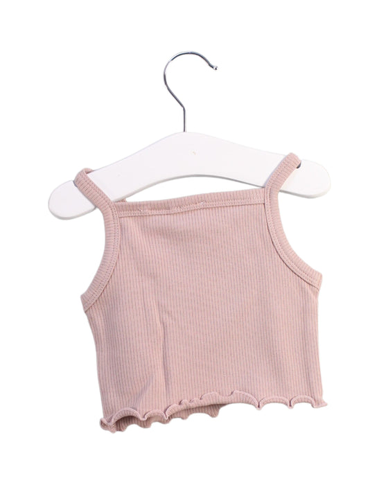 A Pink Sleeveless Tops from Jamie Kay in size 6-12M for girl. (Back View)