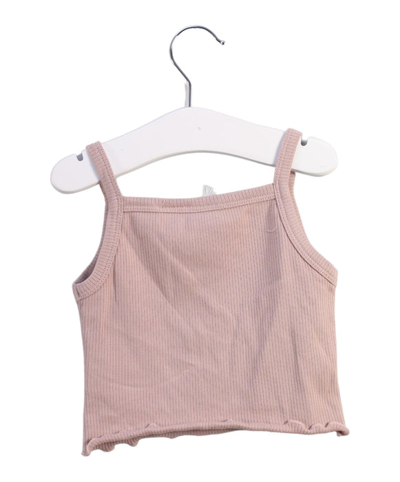 A Pink Sleeveless Tops from Jamie Kay in size 3T for girl. (Back View)